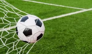 Football in the net